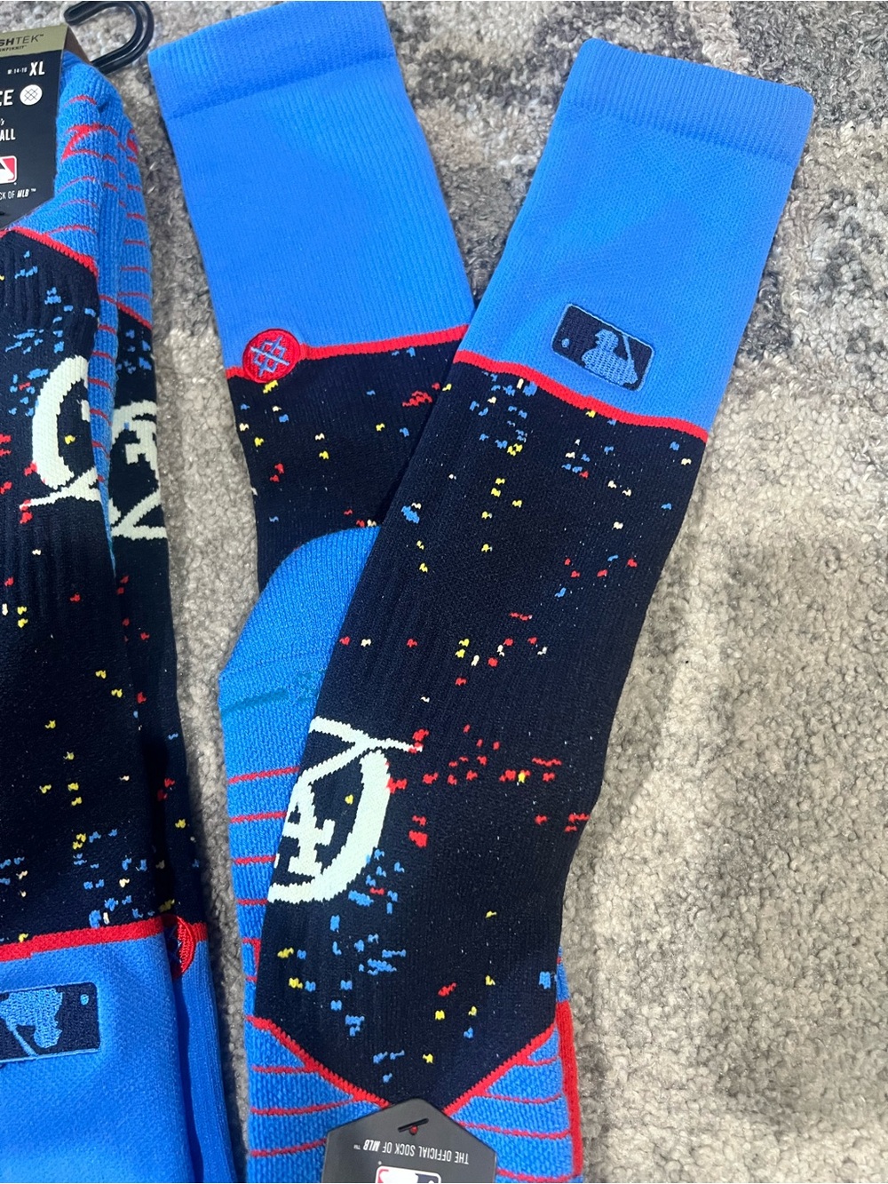 Stance Los Angeles Dodgers Over-the-Calf FreshTek Socks Size XL